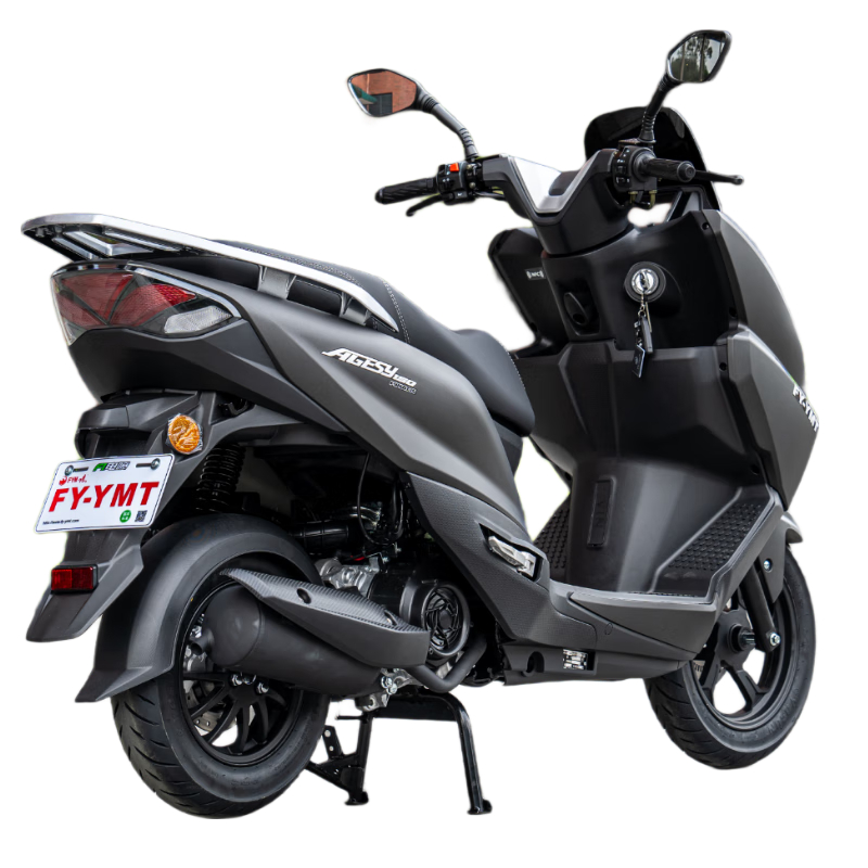 Flying Eagle Angel Eye 150 pedal fuel motorcycle for home transportation, fuel-saving, long range, cost-effective, matte gray, 25 models