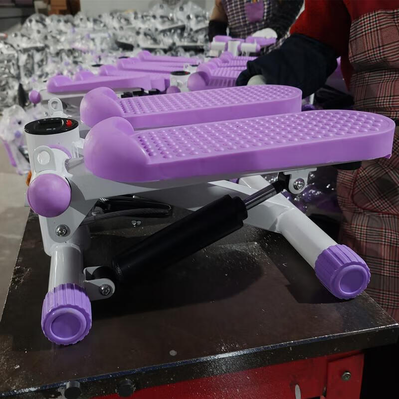AIJIANS Home Mini Stepper Sports Slimming Fitness Equipment Slim Waist Jogging Multifunctional Treadmill Fitness Equipment Decoration Basic Purple Others