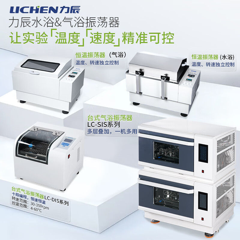 Lichen (LICHEN) water bath oscillator constant temperature water bath shaker laboratory gas bath oscillation gyration reciprocating multi-purpose incubator gyration oscillation gas bath SHZ-82