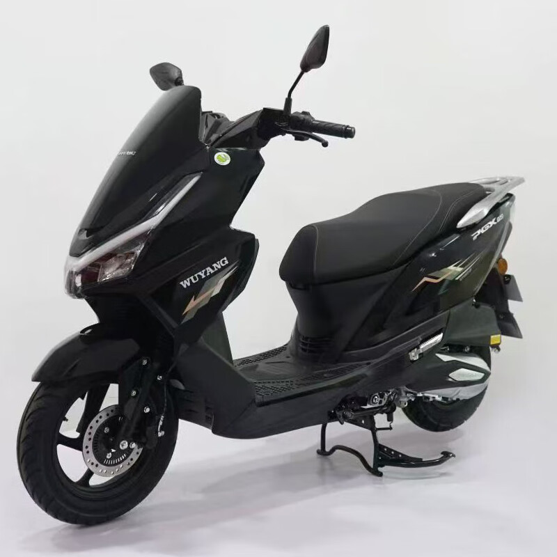 Wuyang (WUYANG) 2025 new PGX150 luxury front and rear disc brake scooter National IV EFI WY150T-4F Pearl Black/Standard Edition