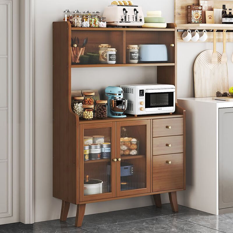 Kampai Clearance Kitchen Sideboard Wine Cabinet Cabinet Simple Cupboard Multi-Function Storage Cabinet Home Tea Cabinet Storage Living Room Manufacturer Clearance-Single Door
