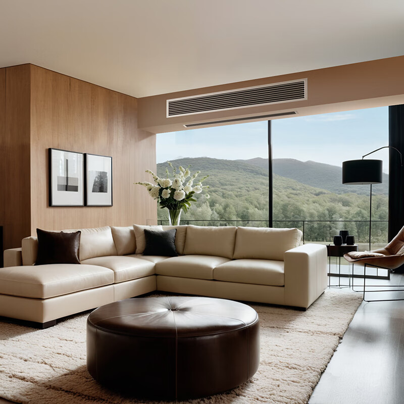 TCL household small blue wing fresh air central air conditioner 3/4/5 HP one to two three four five duct machine 6/7/10 HP variable frequency first level energy efficiency hidden whole house air conditioner multi-split 6 HP one to four free survey cross flow level one