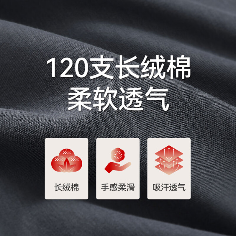 Three Guns Shanghai Fashion Week Show Style Bottoming Shirt Women's 120 Count Long Staple Cotton One-Neck Fashionable Inner Warm Top Egret-120 Count Long Staple Cotton M