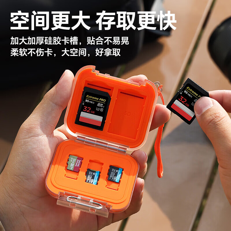 Ulanzi excellent basket CC01 memory card storage box mini compact and portable CC01 memory card storage box