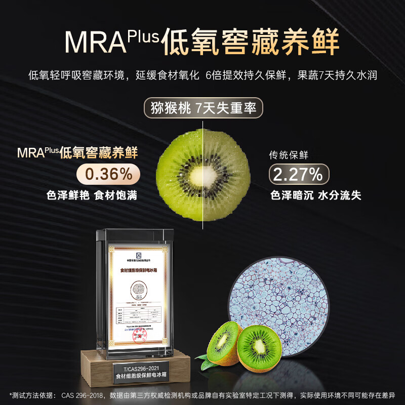 Casarte 517L ultra-thin zero-embedded first-class energy-efficiency variable frequency French multi-door automatic ice-making air-cooled frost-free household refrigerator BCD-517WGCFDM4DUU1