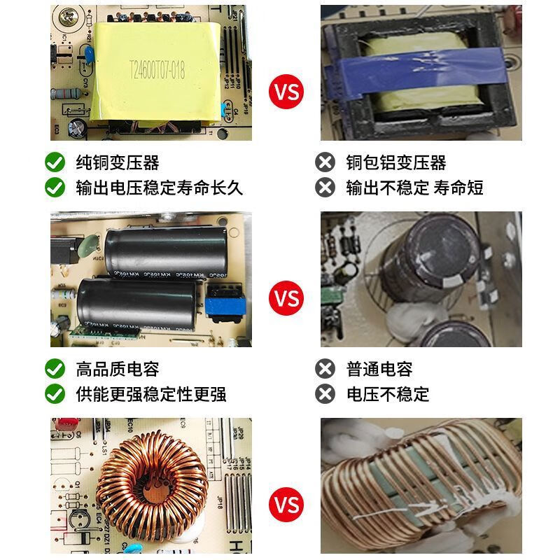 Pupan Meanwell 220 to 5V12V24V36V48V DC switching power supply box transformer module conversion S350W Meanwell-regulated output power 100W-12V