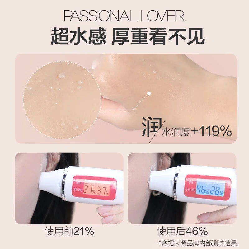 Passional LoverPL Invisible Makeup Primer 40g Moisturizing and Moisturizing Transparent Primer for Dry Skin New Year's Gift for Women