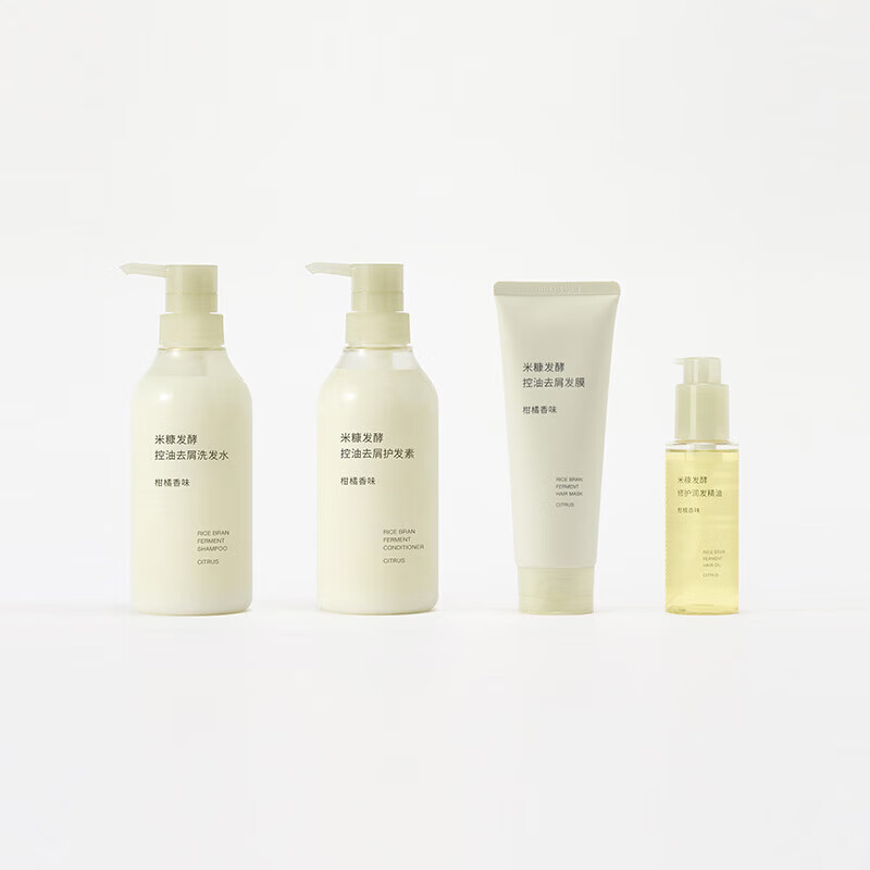MUJI Rice Bran Fermented Oil Control Anti-Dandruff Conditioner Citrus Fragrance 400ml