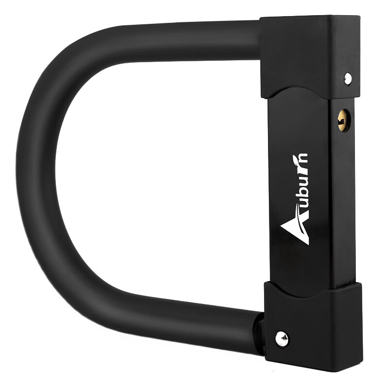 AUBURN electric vehicle U-shaped lock anti-theft lock motorcycle lock mountain bike lock battery car C-class lock core three-wheel scooter lock 709 black