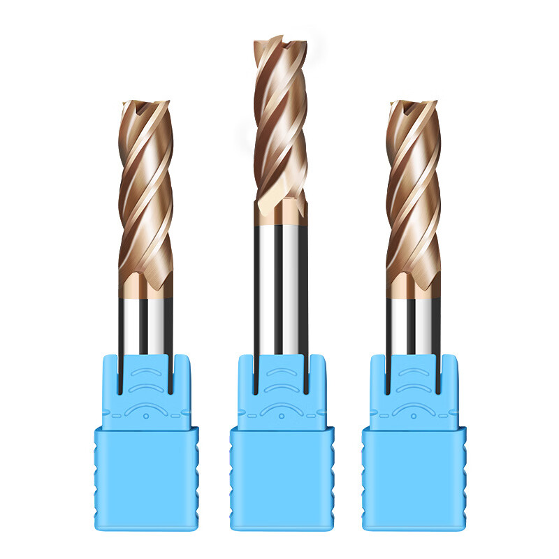 Kap Germany Kap 60 degree tungsten steel end mill gong knife stainless steel machining center CNC tool CNC alloy coating 4 blades 1.5*4*4.5*50