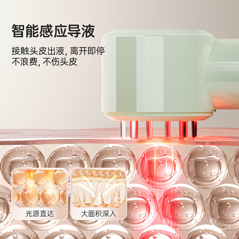 Maliya Smart Scalp Applicator Mino Sensing Liquid Dispensing mriya Automatic Liquid Induction Comb Scalp Massage Comb Xiaoqinggan
