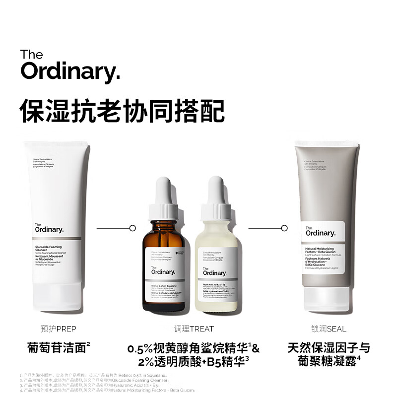 THE ORDINARY 0.5% a alcohol essence 30ml squalane delicate skin awakens skin vitality facial skin care New Year gift