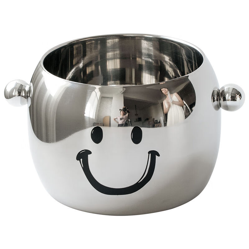 304 ice bucket stainless steel double-layer ice bucket bar KTV champagne bucket ice storage bucket beverage ice bucket 1.8L