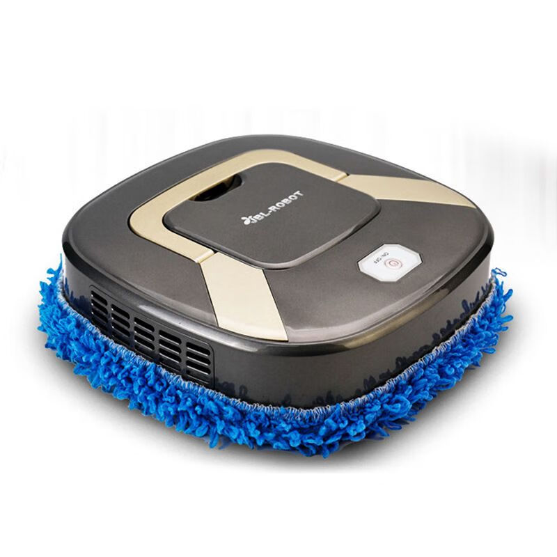 Fully automatic mopping robot, home intelligent sweeping robot, rechargeable ultra-thin wet and dry mopping tool, gold wet mop + dry mop top configuration