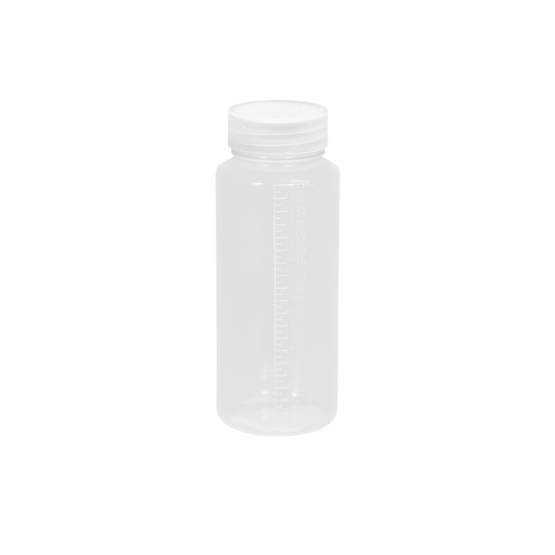 Metasequoia (pack of 4) 200ml transparent thickened PP graduated bottle food grade plastic bottle small bottle milk storage bottle breast milk preservation bottle sub-bottle Chinese medicine liquid packaging bottle