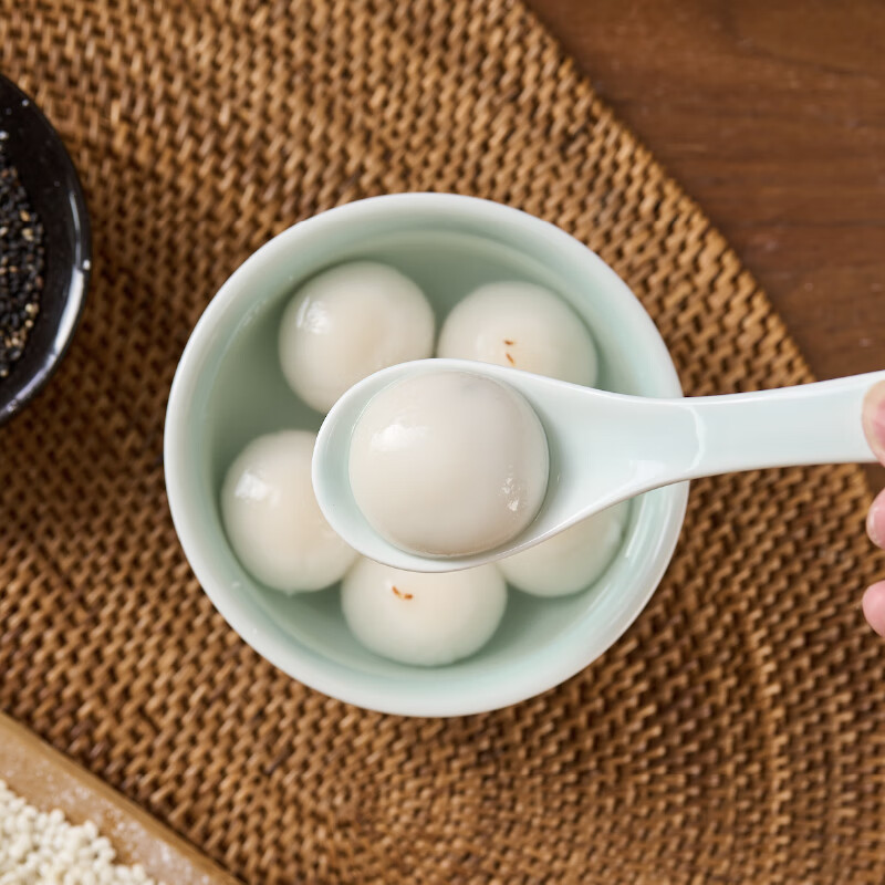 Tank Duck Dog 1926 Black Sesame Rice Balls 320g 16 pieces Ningbo Time-honored Rice Balls Lantern Festival Breakfast Dessert