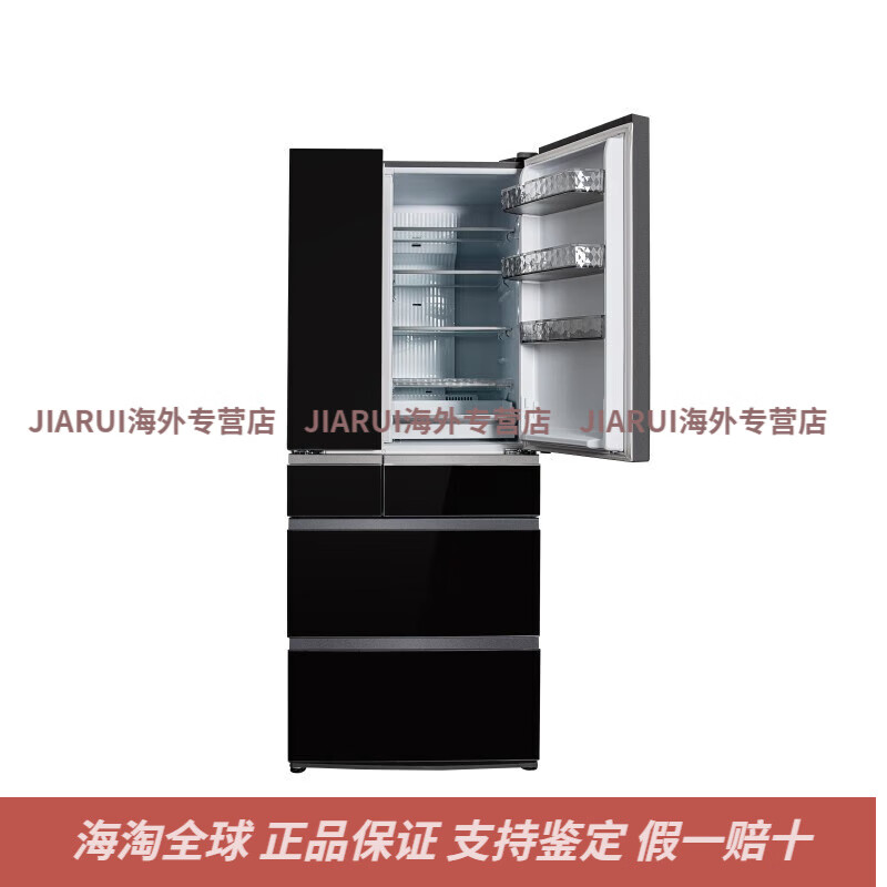 Panasonic F673WX-X5/F658WX/F601/F509 original imported multi-door refrigerator mirror black automatic ice making NR-F607HX-X5 mirror black 588L imported 5