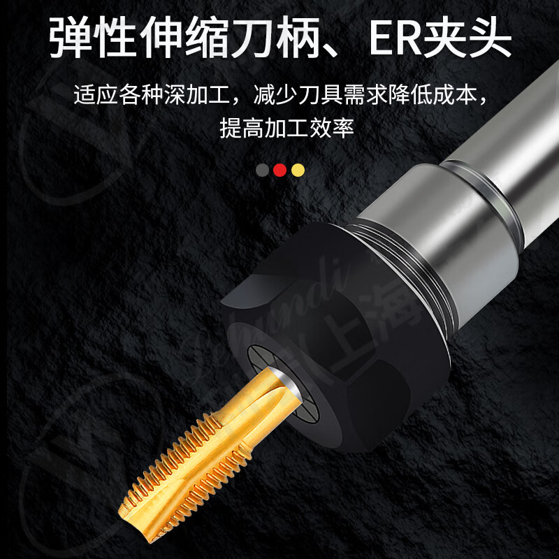 Lihongdi electric tapping machine desktop servo fully automatic touch screen CNC tapping machine M3-M16 with circulating water tank workbench