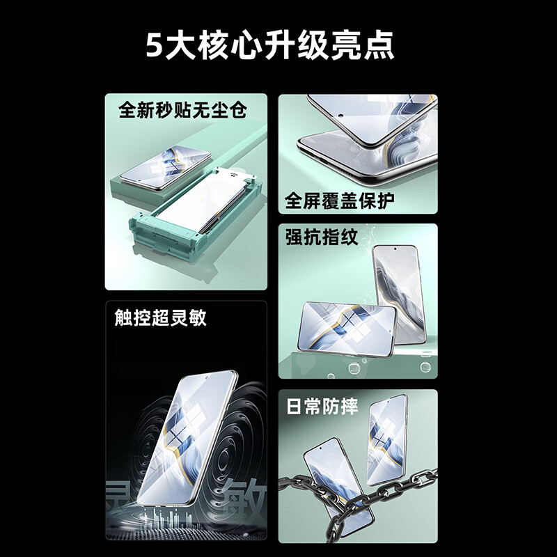 Langling ice porcelain film suitable for Honor magic6 mobile phone film HD honor Magic6 hydrogel film anti-fall anti-fingerprint no black edge full screen coverage protective film