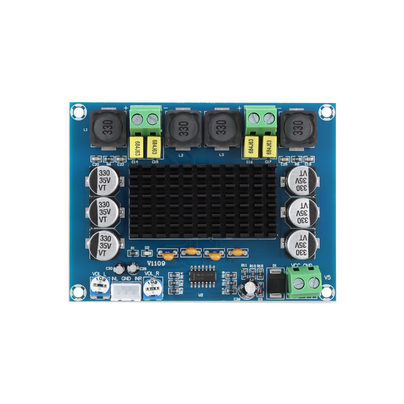 M543 TPA3116D2 digital power amplifier board two-channel 120W*2 Class D digital audio amplifier board M543 digital power amplifier board_domestic no specifications