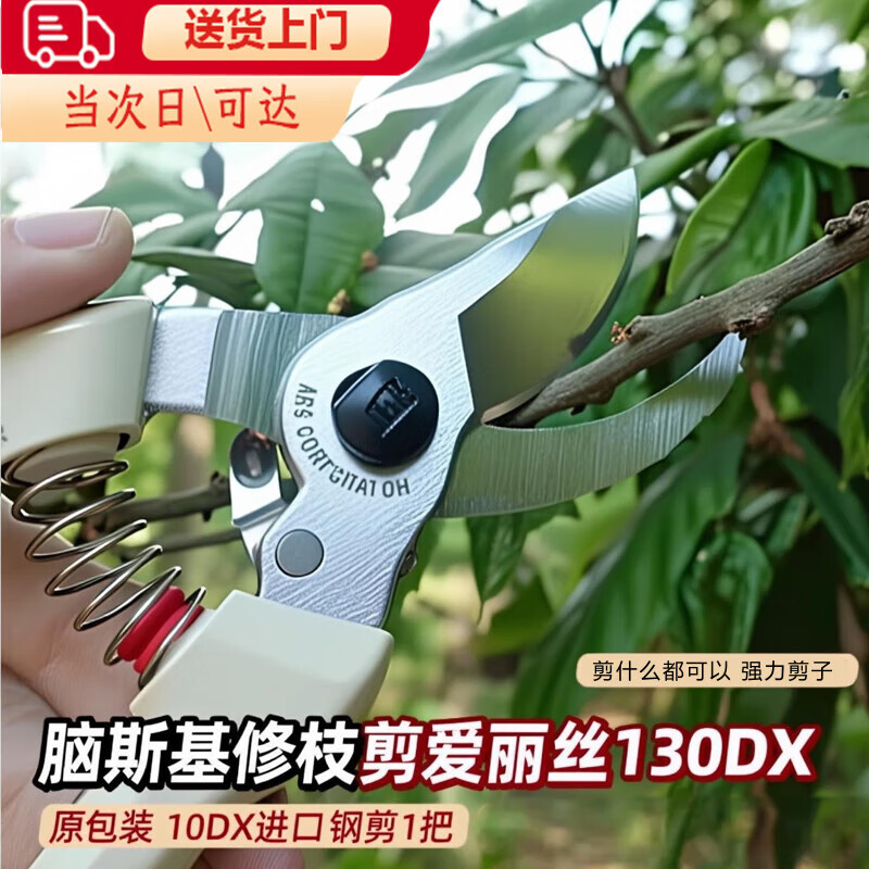 Ginger Yunaoski pruning shears Alice 130DX flower shears gardening shears garden scissors fruit tree shears