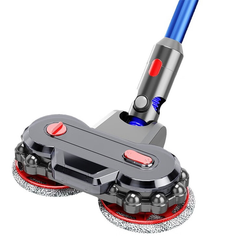 Zhenfan is suitable for Dyson vacuum cleaner accessories V10 suction head V7 filter element V8 scrubbing head brush head V11 filter V15 bracket V12 mop head slim extension rod V6 rolling brush electric mop head wet and dry use with Dyson V6 (free 4 mops)