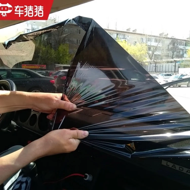 Car Piggy car film A series value-for-money ceramic film for the whole car, high-definition sun protection and heat insulation film (including materials available in stores) including old removal - four doors - excluding small triangle