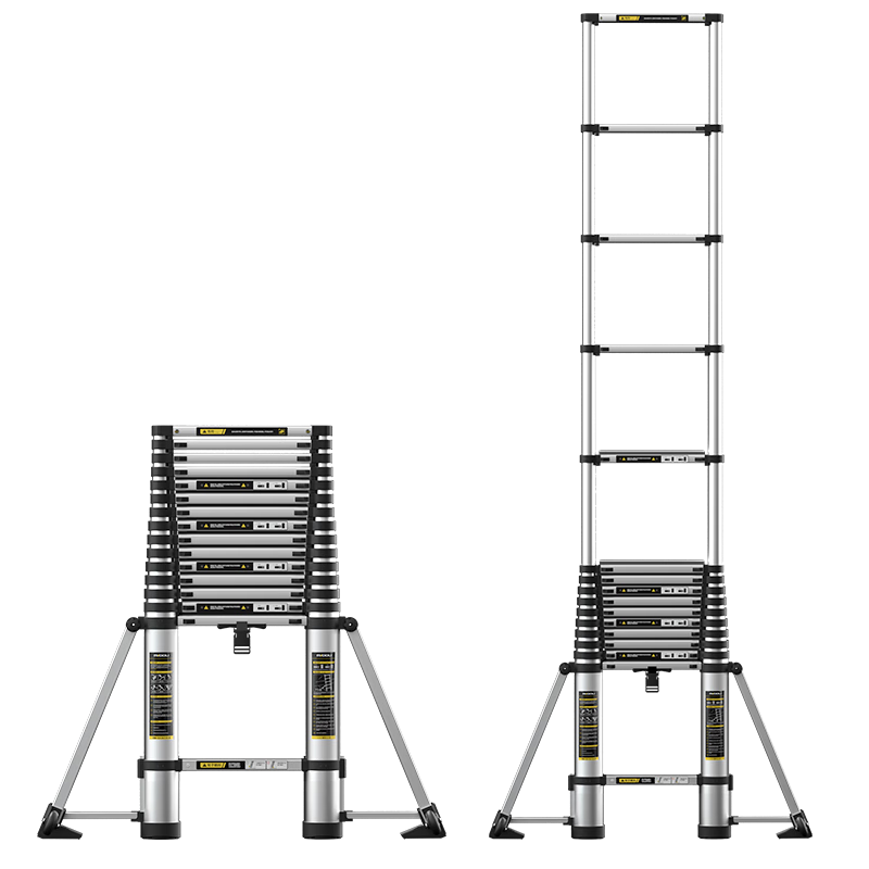 Magnesium midoli ladder multi-functional telescopic ladder folding ladder aluminum alloy engineering ladder household ladder climbing ladder straight ladder ML08-Z63