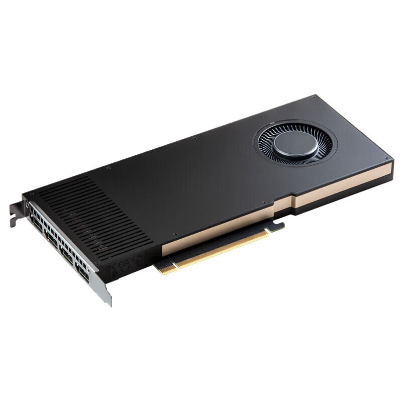 NVIDIA RTX A4000 16G GDDR6 professional graphics card Ampere architecture/6144 CUDA core/192 Tensor Core/48 RT Core industrial packaging