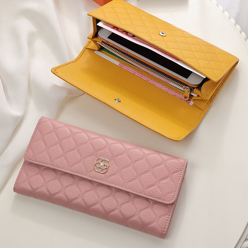 Chiecu Kscbn Light Luxury Bag Women's Hand Wallet Women's Card Bag Long Wallet Coin Purse New Year's Valentine's Day Birthday Gift Aqua Blue Gift for Wife, Girlfriend, Mom, Exquisite Gift Box