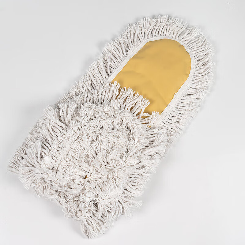 Hesdig JG-165 flat mop replacement cloth, large dust push mop head, absorbent cotton mop cloth, 60cm replacement cloth (green) 2 pieces