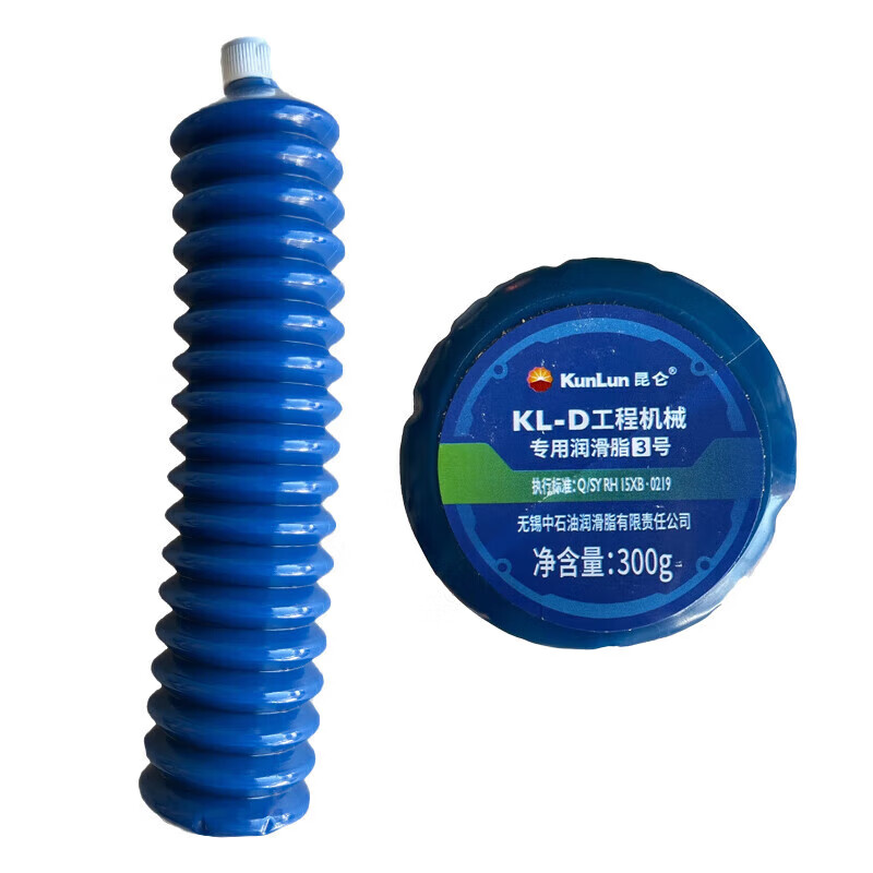 KunLun KL-D Engineering Machinery Special Grease No. 3 300g/piece High Temperature Caterpillar Gun Grease Buttered Engineering Vehicle Corrugated Grease