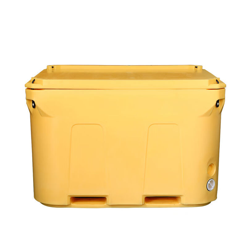 Rotational large-capacity shrimp refrigerated live fish insulated box mixing cold chain fishery processing seafood aquatic product transportation ice bucket 630 liter insulated bucket
