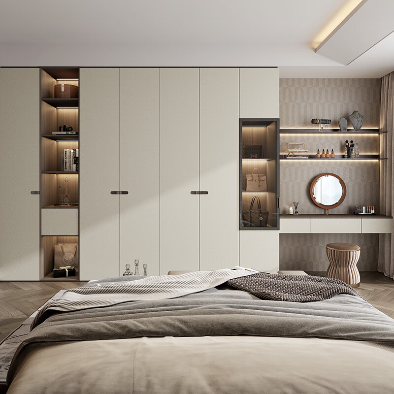 Sofia whole house custom wardrobe 6 8999 package modern simple bedroom wardrobe storage storage combination cabinet package price