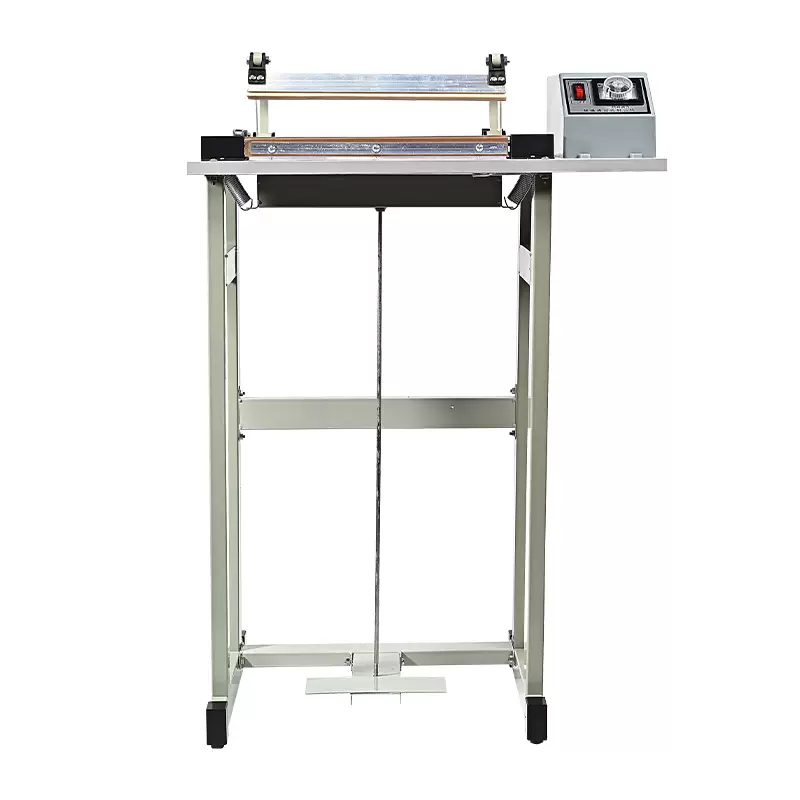 Yusenyi European brand foot sealing machine protective clothing foot sealing PVC shrink film sealing and cutting aluminum foil tea film non-woven plastic film cutting upgrade model sealing length 50cm sealing and cutting 0.6mm (free 5 round wire supplies)