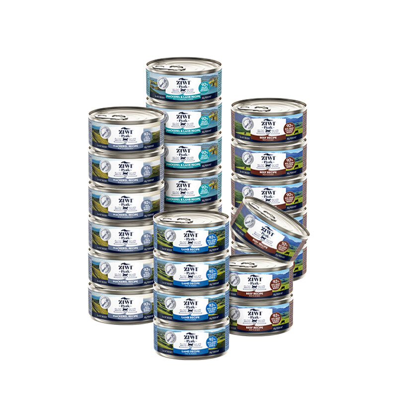 Ziyi Peak (ZIWI) cat staple food can 85g*24 cans mixed flavors for adult cats and kittens general cat cans imported from New Zealand