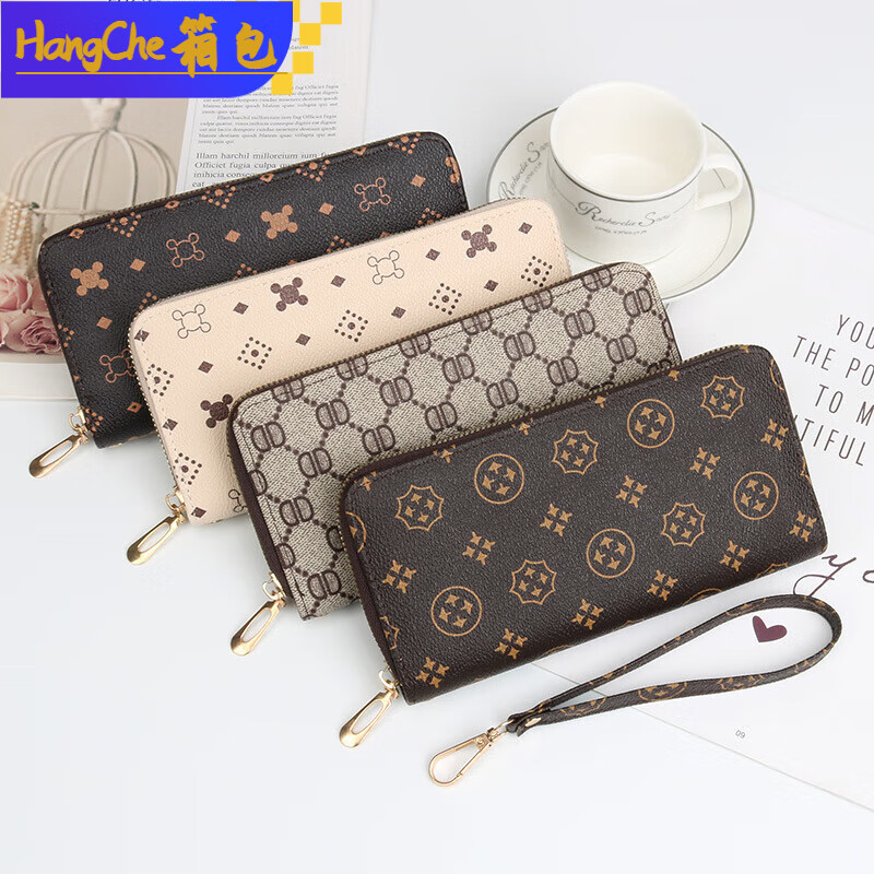 Ye Yu Zipper Wallet Women's Long Fashion Women's Student Clutch New Mobile Phone Bag Korean Coin Purse Main Image