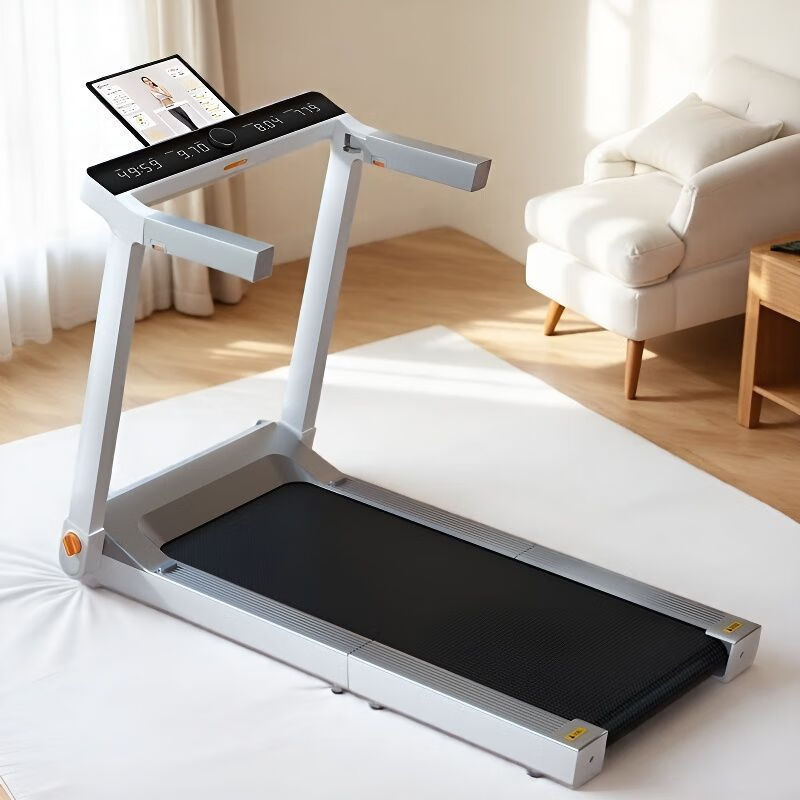 Treadmill G1 weight loss fitness home foldable small apartment mobile intelligent silent shock absorption walking white basic version