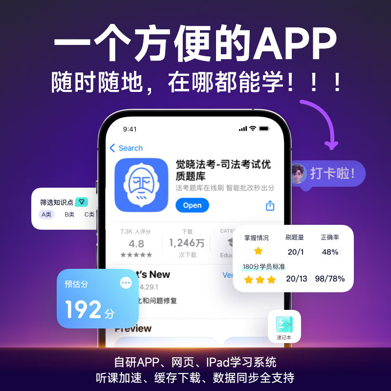 Juexiao Law Examination 2026 Liu Anqi's business law knowledge, environment, labor, subject and object integrated small package thin handout online course judicial examination business knowledge (thin handout + objective question set) + business law subjective question set