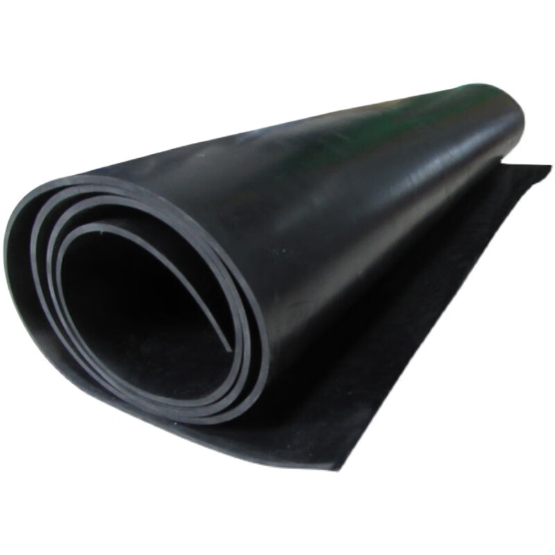 Industrial rubber pad 10KV power distribution room high voltage insulating rubber plate 5mm industrial shock-absorbing rubber pad insulating floor mat black flat 5mm*1.5m*5m national standard