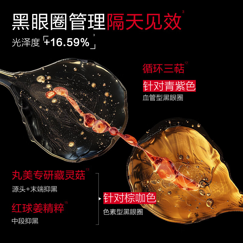 Marubi Third Generation Little Red Pen Eye Cream Multiple Peptide Firming Eye Cream 30g Anti-wrinkle Light Black Light Line New Year Gift