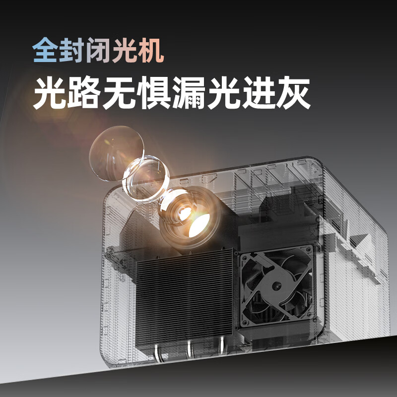 AOC D3 Ultra True 1080P HD Projector Home 360 PTZ Projector Home Bedroom Smart Cinema Conference Office Portable 800CVIA High Brightness