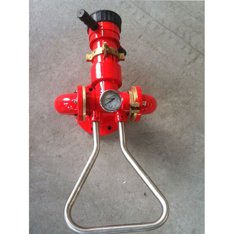 PS30-50 fire monitor DC water mist dual-purpose three-speed adjustable flow rate fixed fire water monitor PS8_50W-D red