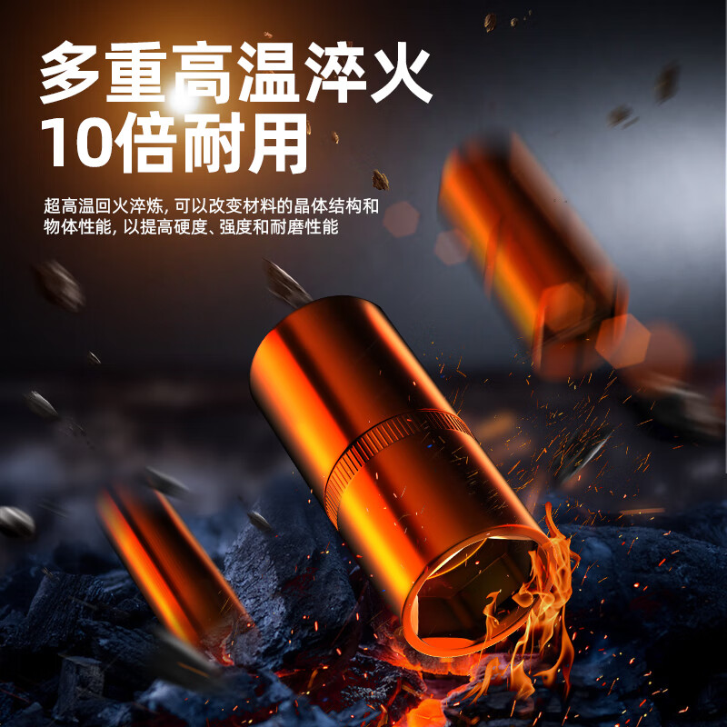 Bangyue German tool set household industrial-grade complete set of auto repair electrician hardware box car repair socket combination repair 24-tooth straight handle ratchet 46-piece small fly set