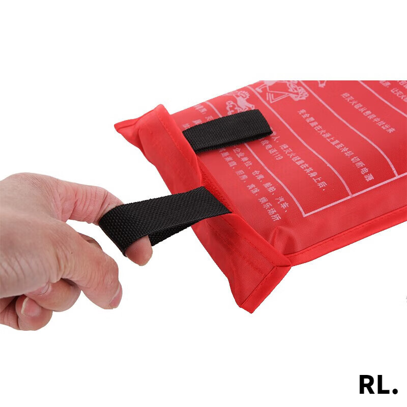 Rice fire blanket 1.5m fiberglass national standard fire certification equipment for home fireproof kitchen