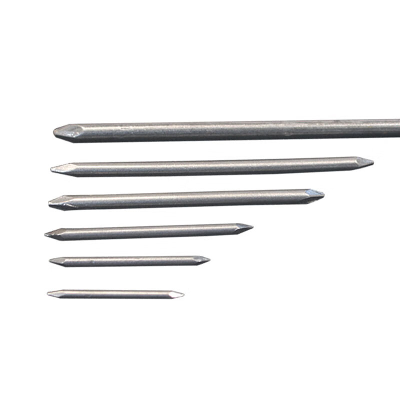 Miyi solid wood baseboard nails, two-way traceless nails, double-headed nails, wood board connecting straight nails, two-headed nails, 2-headed connecting double-pointed nails, 1 inch/length 3cm, diameter 1.8mm, 50 pcs