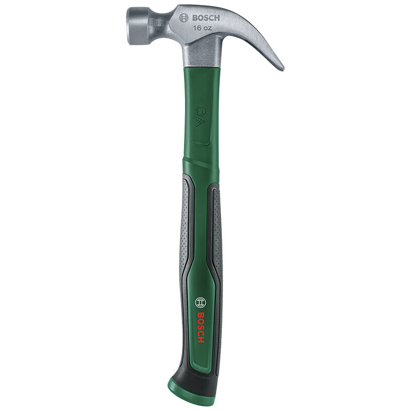 Bosch (BOSCH) fitter's hammer flat head hammer duckbill hammer electrician's hammer carpentry hammer claw hammer masonry hammer stone breaking hammer flat chisel claw hammer 450g
