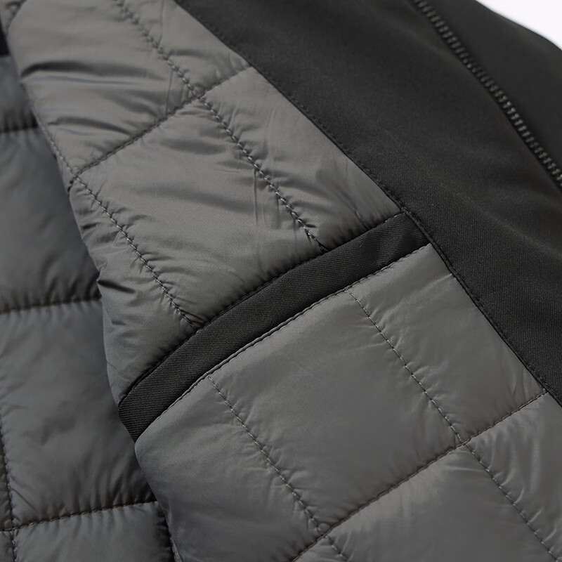 Shanshan quilted warm autumn and winter new lapel quilted jacket men's fashion simple warm and cold-proof jacket