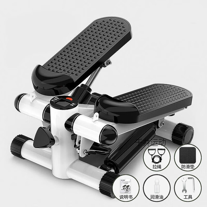 桲星Stepper for home fitness small model machine for stepping sports stepping machine for jogging green enhanced model (tension rope + anti-slip mat)