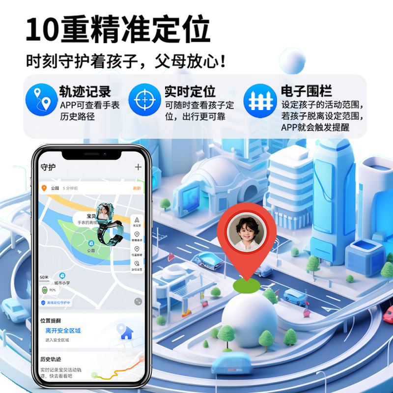 HKMW genius Huawei machine is suitable for 5G children's phone watch HD card full network waterproof plug-in card positioning primary school junior high school students teenagers boys and girls smart watch blue - flagship machine 12 core 128G dual camera + WeChat + payment